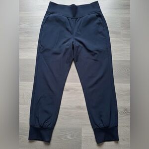 Adidas Women's Navy Blue Pockets Parley Ocean Plastic Joggers Size Large